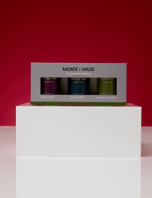 Talcum Powder Trio Set