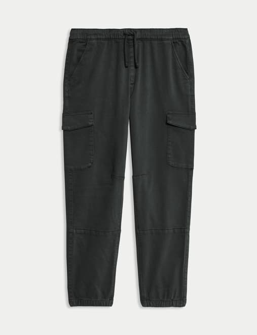 Cotton Rich Cargo Trousers (6-16 Yrs)