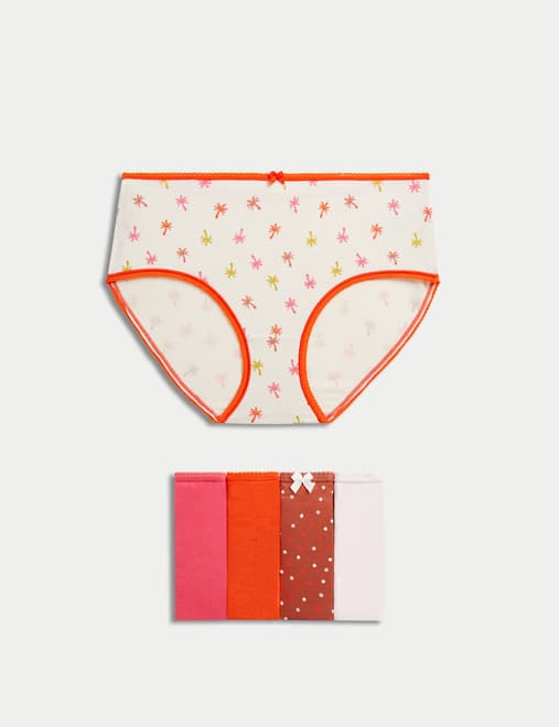 5pk Cotton Lycra™ High Rise Shorts