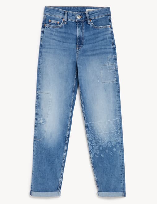 Boyfriend Ankle Grazer Jeans