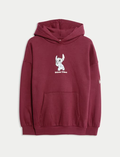 Cotton Rich Lilo & Stitch™ Hoodie (6-16 Yrs)