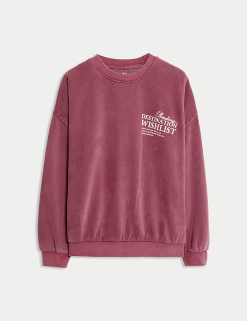 Cotton Rich City Graphic Sweatshirt (6-16 Yrs)