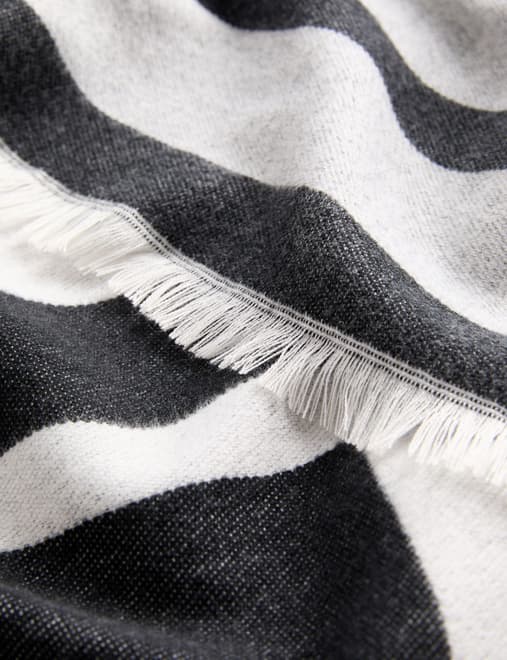 Woven Geometric Scarf