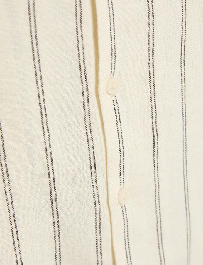 Linen Rich Striped Shirt (6-16 Yrs)