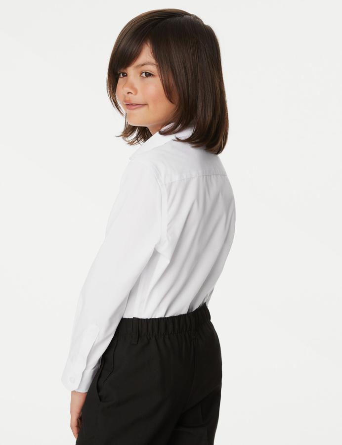 2 Pack Boys' Non-Iron School Shirts (2-18 Yrs)