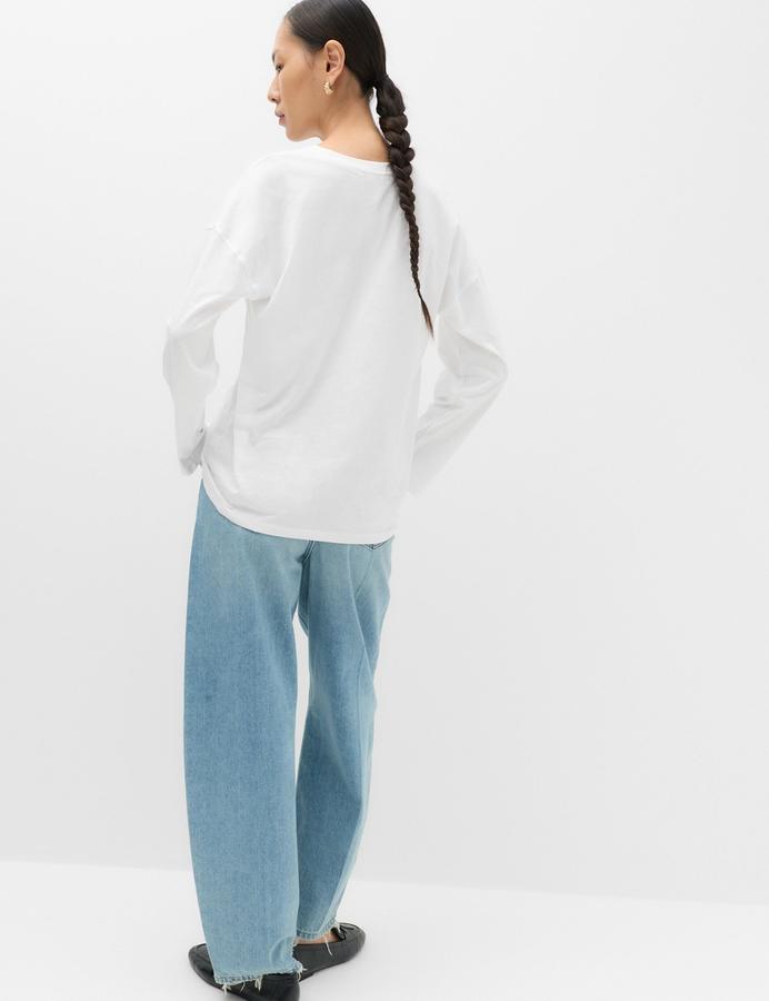Pure Cotton Relaxed Top