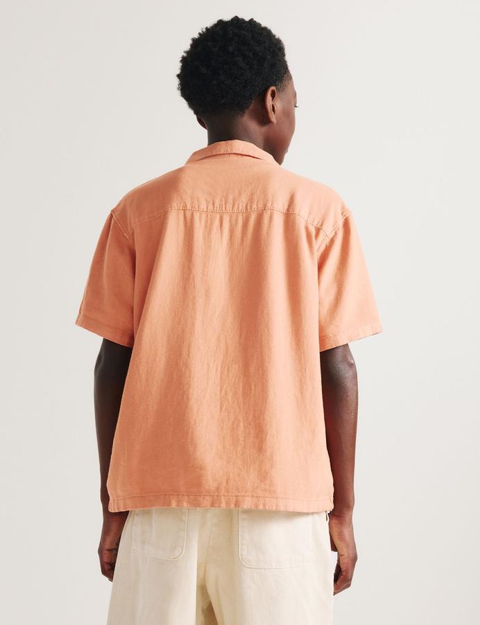 Linen Rich Plain Shirt (6-16 Yrs)