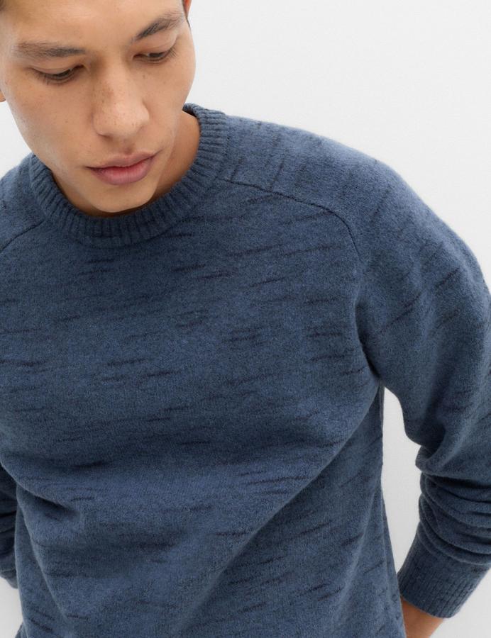 Supersoft Space Dye Crew Neck Jumper