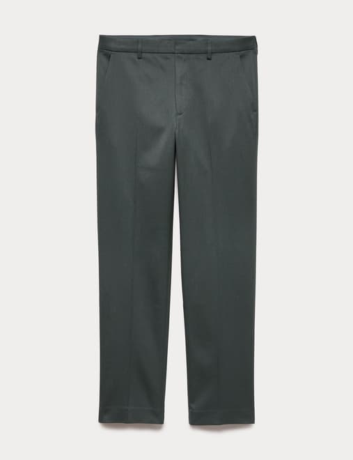 Regular Fit Smart Stretch Trousers