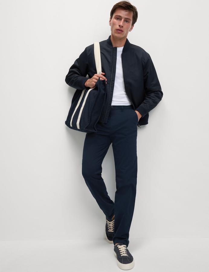 Regular Fit Half Elasticated Waist Chinos