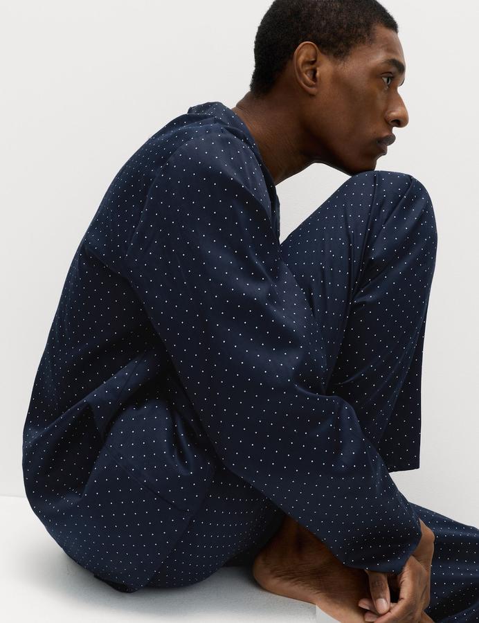 Pure Cotton Polka Dot Pyjama Set