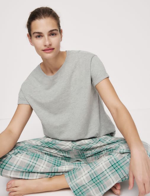 Cotton Rich Printed Pyjama Set