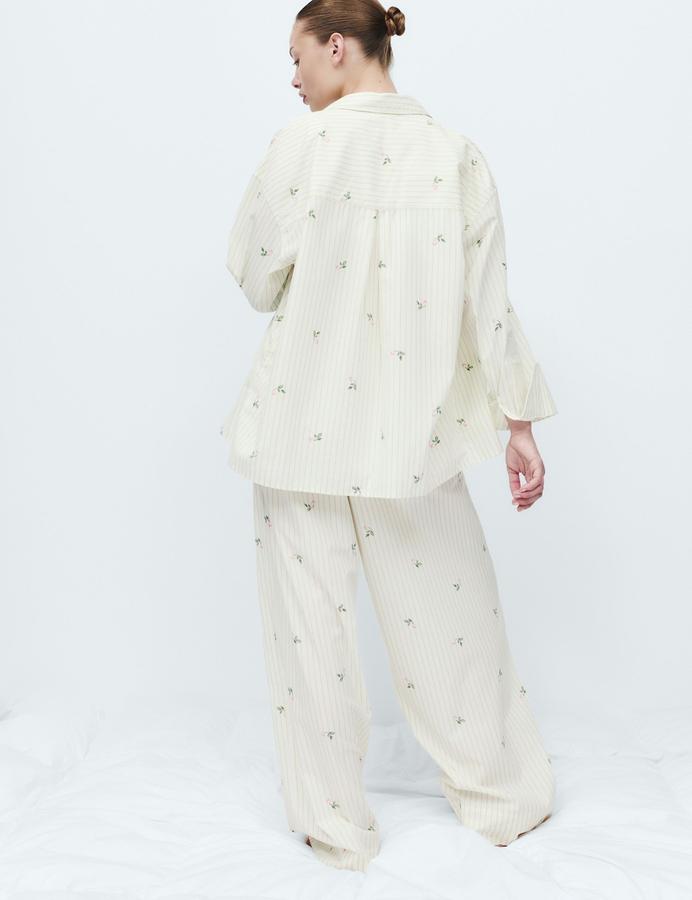 Pure Cotton Poplin Printed Pyjama Set
