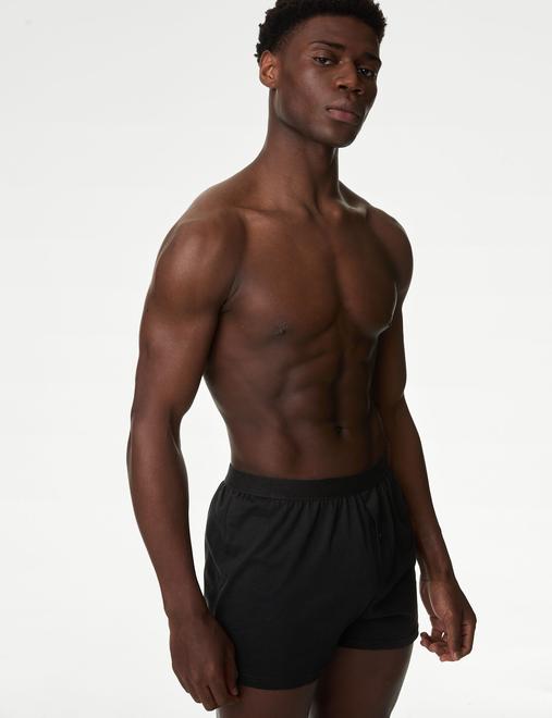 5 Pack Pure Cotton Cool & Fresh™ Jersey Boxers