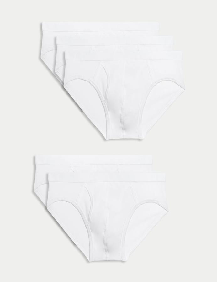 5 Pack Cotton Stretch Cool & Fresh™ Briefs