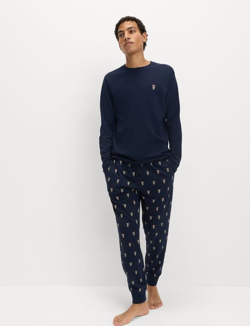 Pure Cotton Highland Cow Christmas Pyjamas