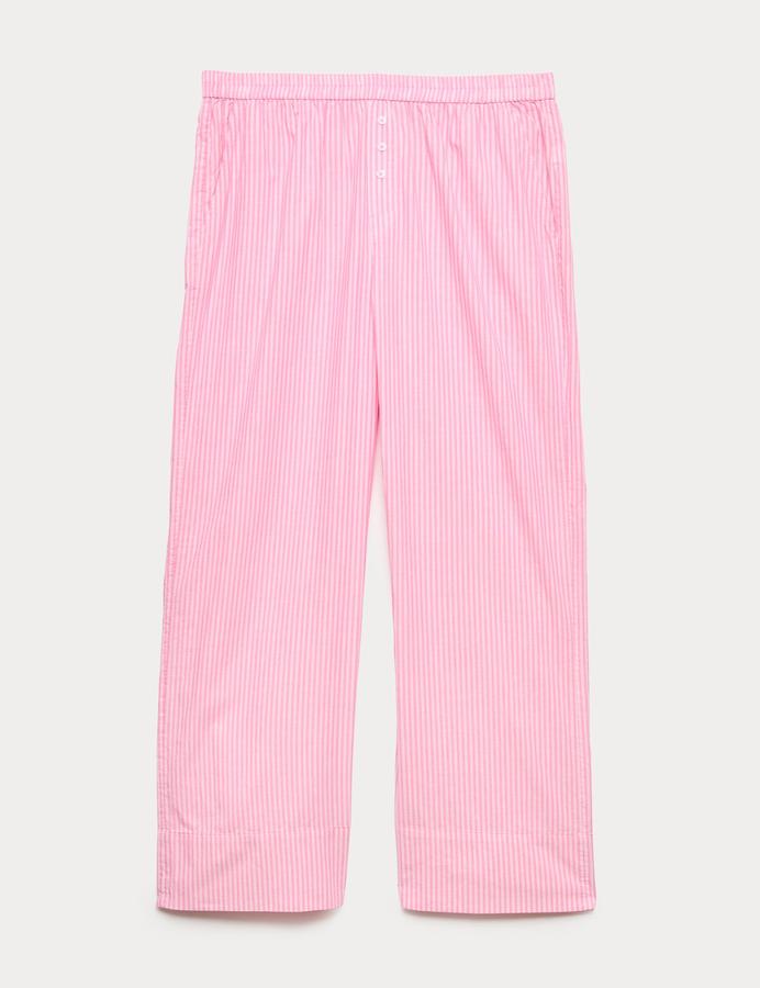 Pure Cotton Striped Pyjama Bottoms