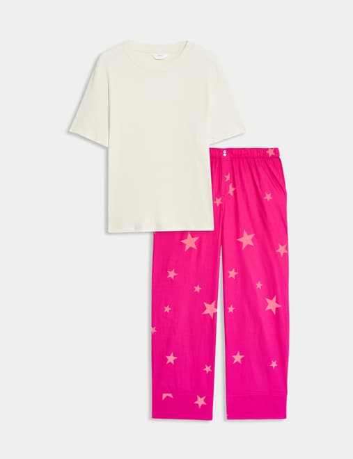 Star Print Pyjama Set