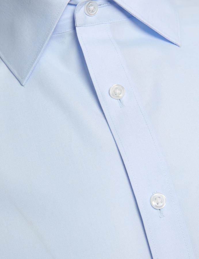 Regular Fit Easy Iron Cotton Blend Shirt