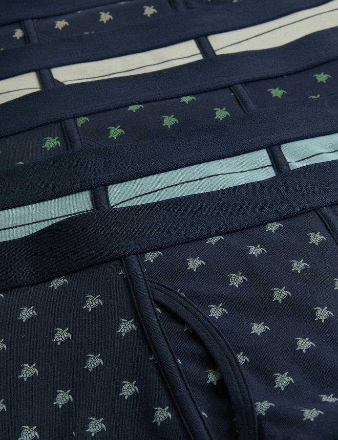 5 Pack Cotton Stretch Turtle Trunks