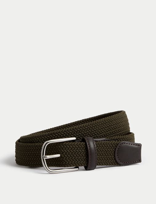 Stretch Woven Active Waist Belt