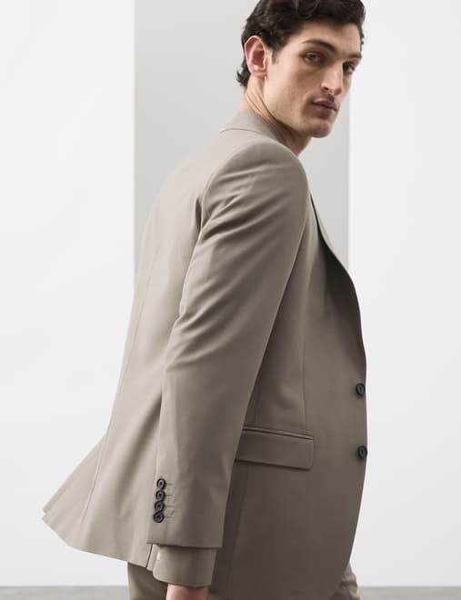 Tailored Fit Performance Suit Jacket