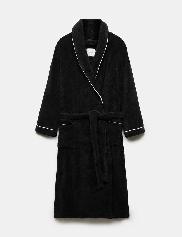 Pure Cotton Towelling Dressing Gown