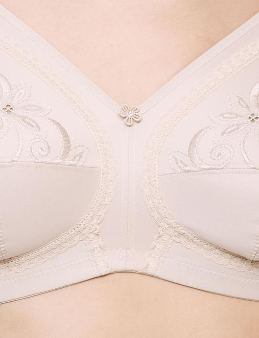 Total Support Embroidered Full Cup Bra B-G