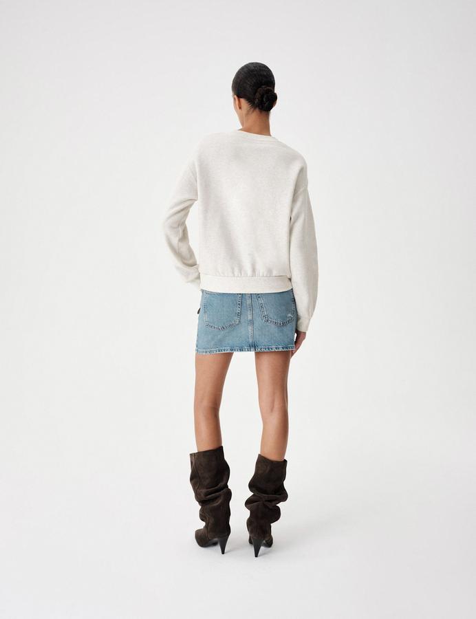 Cotton Rich Crew Neck Sweatshirt