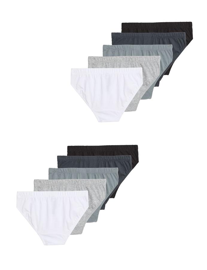10 Pack Pure Cotton Briefs (2-14 Yrs)