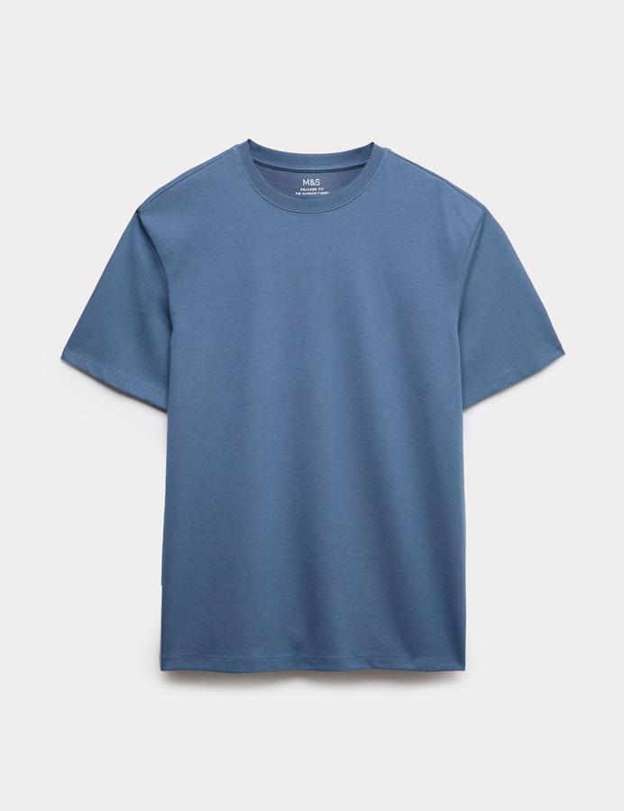Relaxed Fit Cotton Rich Ultimate Performance Striped T-Shirt