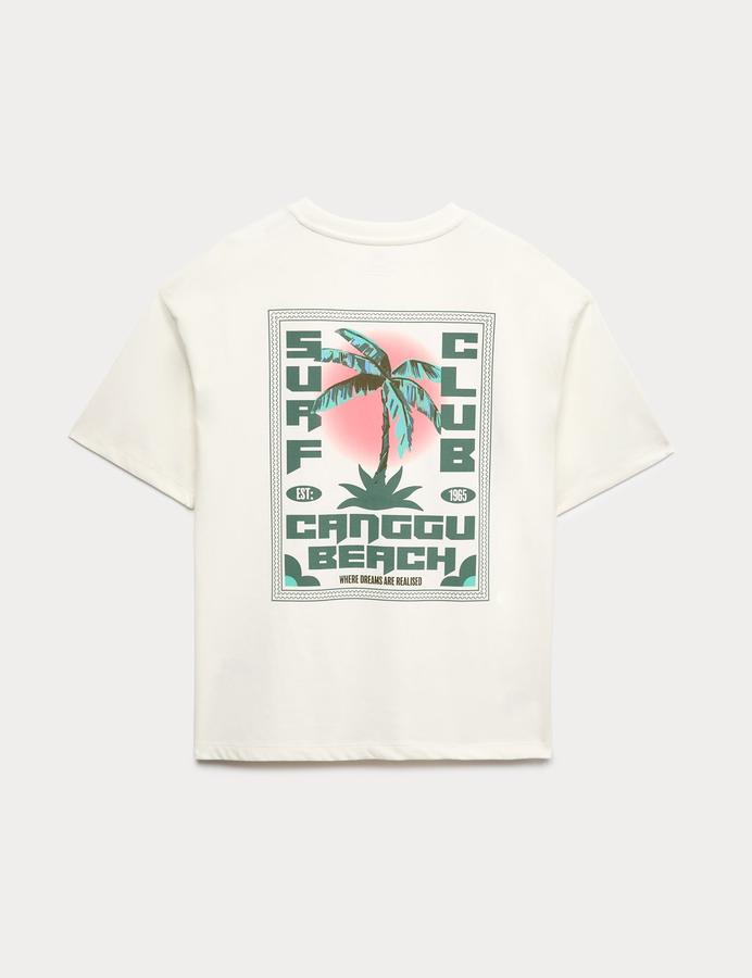 Pure Cotton Surf Club Graphic T-Shirt (6-16 Yrs)