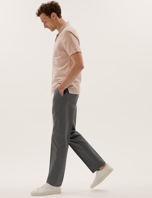 Regular Fit Stretch Chinos