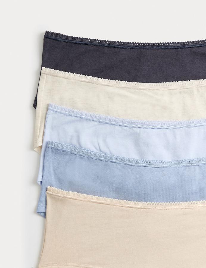5pk Cotton Rich Lycra® Low Rise Shorts