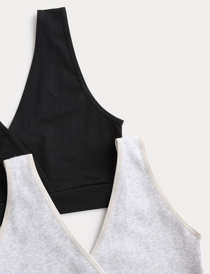 2pk Lounge Nursing Maternity Bras