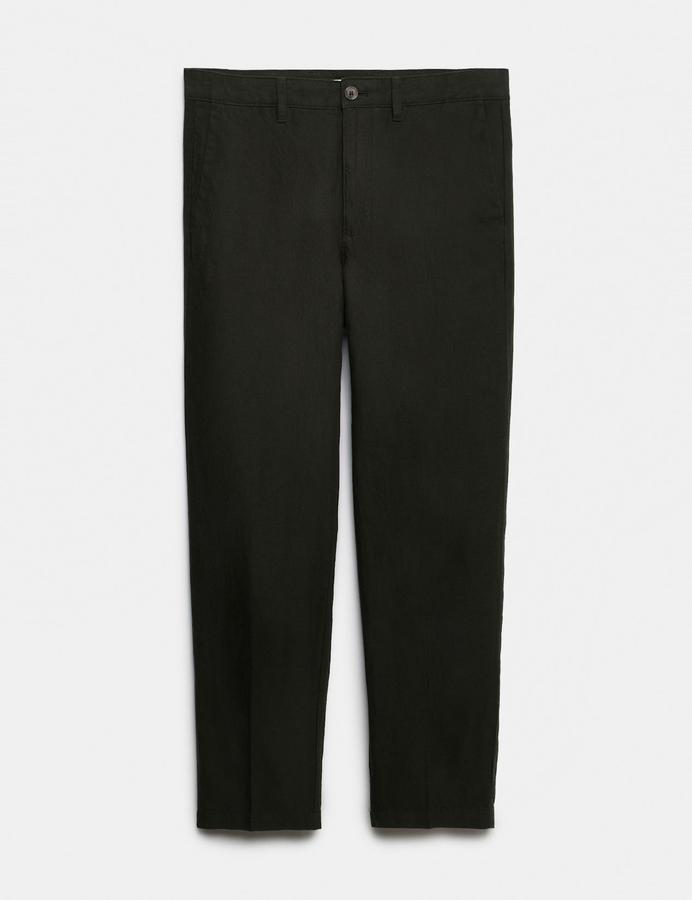 Regular Fit Linen Blend Chinos