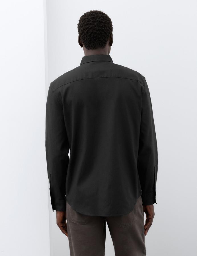 Lyocell Blend Regular Fit Shirt
