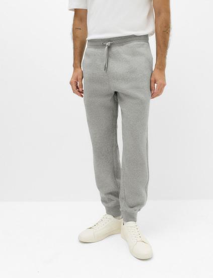 Cotton Rich Brushback Cuffed Joggers