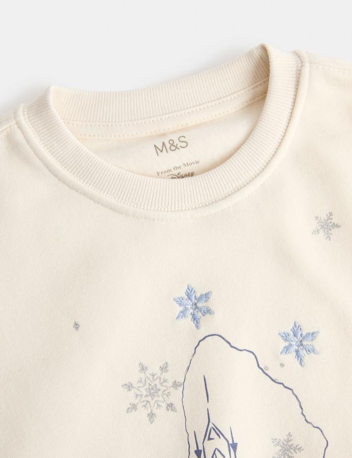 2 Piece Cotton Rich Disney Frozen™ Sweat Outfit (2-8 Yrs)