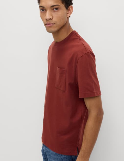Pure Cotton Midweight Pocket T-shirt