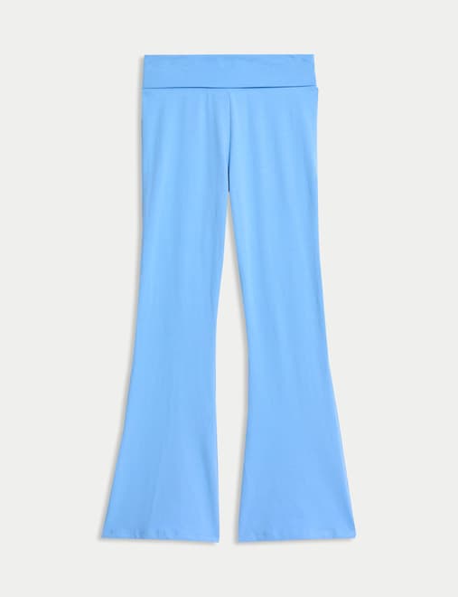 Cotton Rich Flared Leggings (6-16 Yrs)