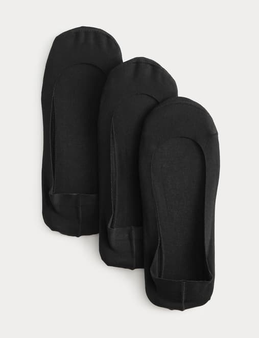 3pk Cotton Rich Low Cut Footsies