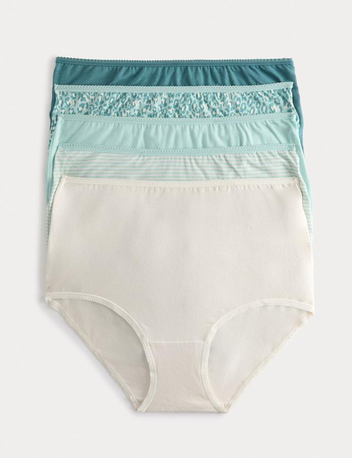 5pk Cotton Lycra™ Full Briefs