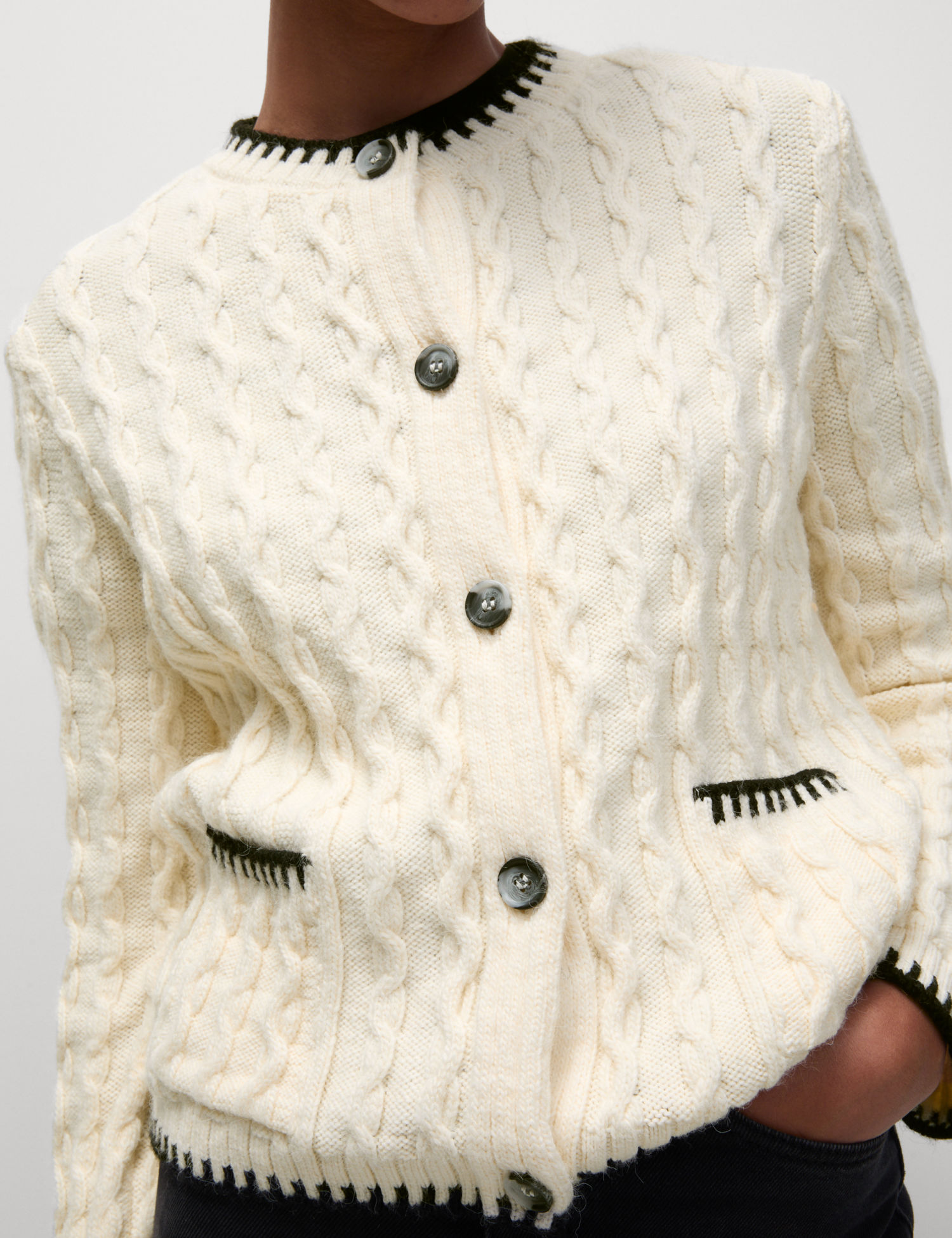 Whipstitch Marks And Spencer Knitted Tops Shop Textured Cable Knit