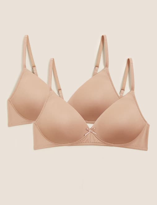 2pk Non Wired First Bras AA-D