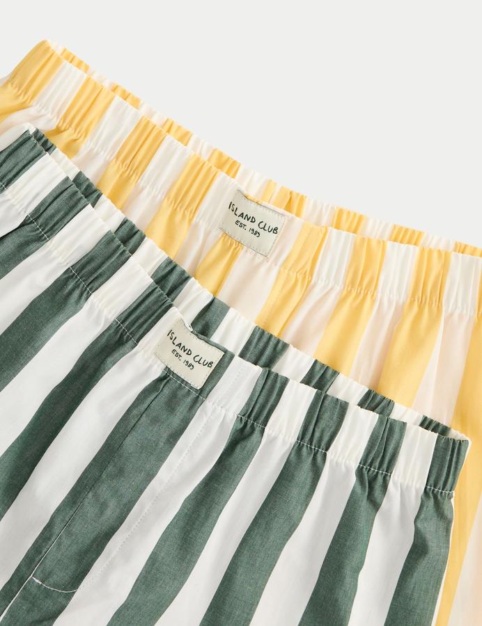 2 Pack Pure Cotton Fruit Short Pyjamas (6-16 Yrs)
