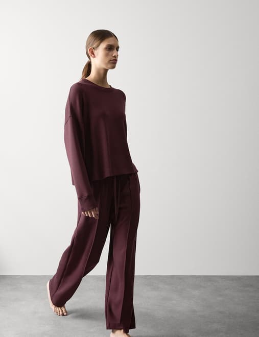 Scuba Wide Leg Lounge Pants