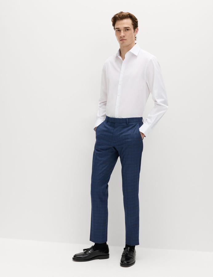 Regular Fit Easy Iron Cotton Blend Shirt