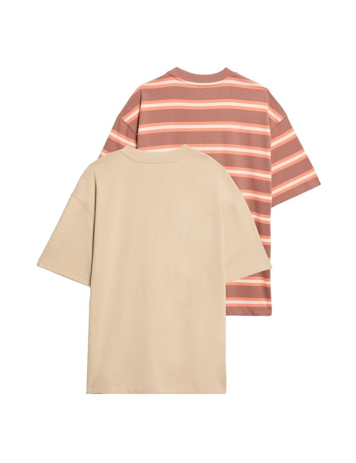 2 Pack Pure Cotton Graphic T-Shirts (6-16 Yrs)