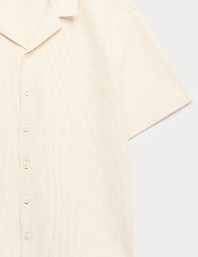 Cotton Rich Textured Shirt (6-16 Yrs)
